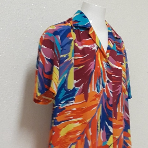 Stuart Randolph Womens 16 Sheer Top Blouse Vintage - Picture 2 of 4